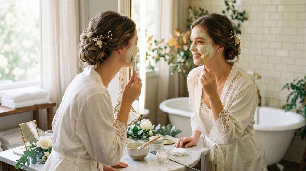 Bride applying clay 202603302300